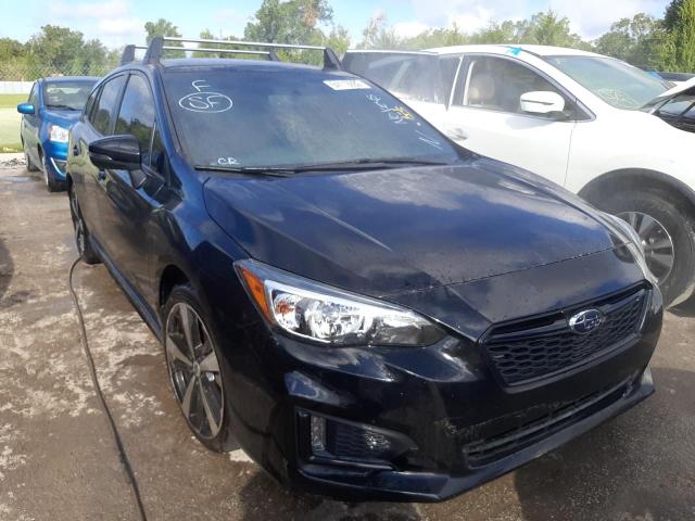 SUBARU IMPREZA SP 2018 with VIN 4S3GTAM6XJ3710856 - Photo from auction