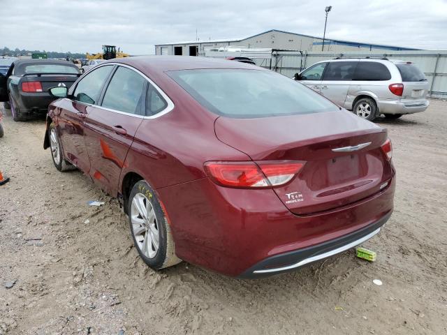 Photo 3 from auction – 2015 CHRYSLER 200 LIMITE with VIN 1C3CCCAB0FN676471