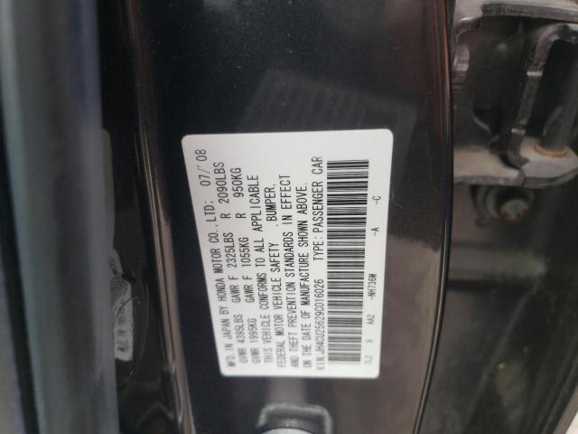 Photo 10 from auction – 2009 ACURA TSX with VIN JH4CU25629C016026