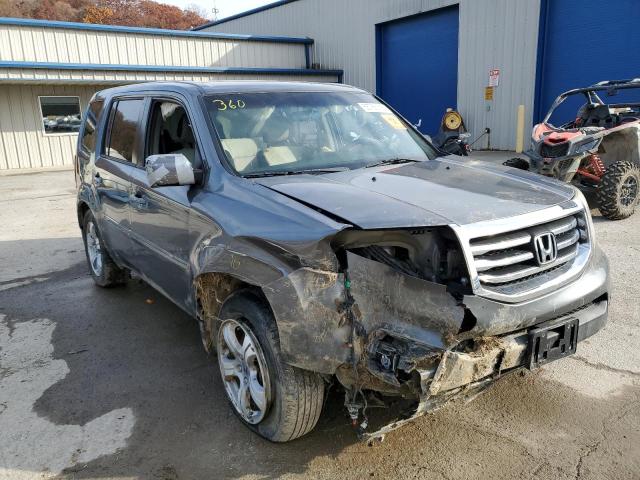 HONDA PILOT EX 2012 with VIN 5FNYF4H4XCB001565 - Photo from auction