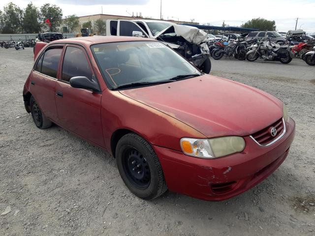 TOYOTA COROLLA CE 2002 with VIN 1NXBR12E72Z601121 - Photo from auction