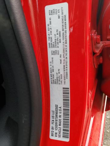 Photo 10 from auction – 2021 RAM 1500 BIG H with VIN 1C6SRFBT5MN683502