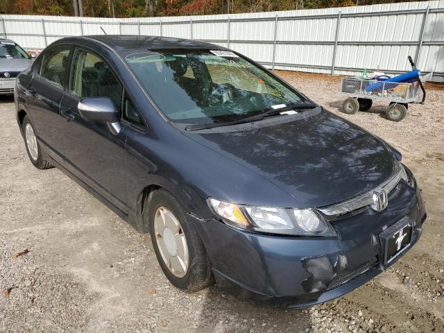 HONDA CIVIC HYBR 2006 with VIN JHMFA36296S008739 - Photo from auction
