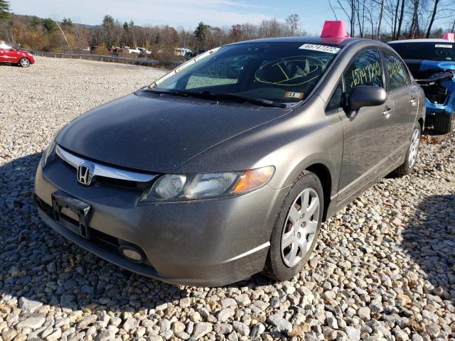 Photo 2 from auction – 2008 HONDA CIVIC LX with VIN 2HGFA15528H319930