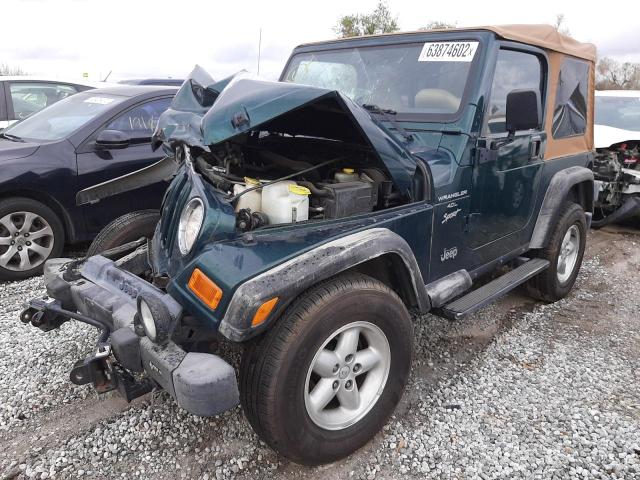 Photo 2 from auction – 2001 JEEP WRANGLER / with VIN 1J4FA49S21P376186