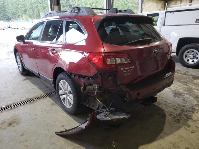 Photo 3 from auction – 2016 SUBARU OUTBACK 2. with VIN 4S4BSACC9G3270413