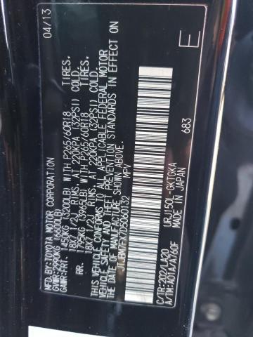 Photo 10 from auction – 2013 LEXUS GX 460 with VIN JTJBM7FX7D5060132