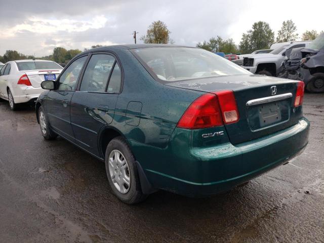 Photo 3 from auction – 2002 HONDA CIVIC LX with VIN 2HGES16652H525251