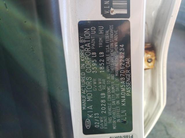 Photo 10 from auction – 2013 KIA RIO LX with VIN KNADM5A37D6228234