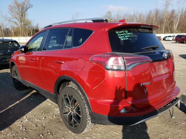 Photo 3 from auction – 2016 TOYOTA RAV4 SE with VIN JTMJFREV6GJ080582