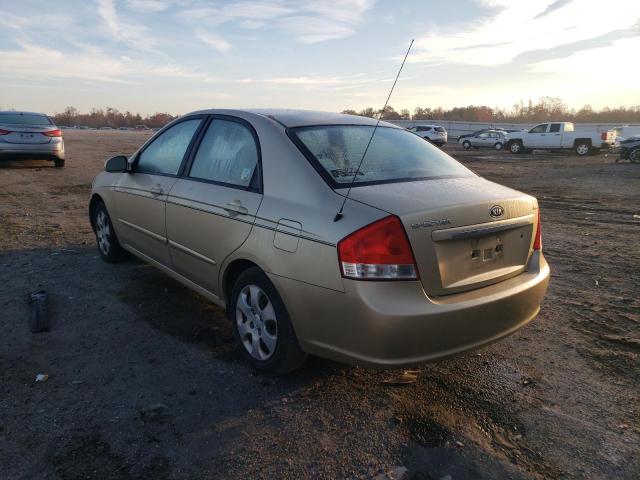 Photo 3 from auction – 2009 KIA SPECTRA with VIN KNAFE221495651853