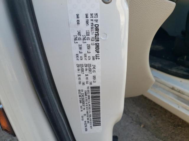 Photo 10 from auction – 2013 CHRYSLER TOWN & COU with VIN 2C4RC1BGXDR690107