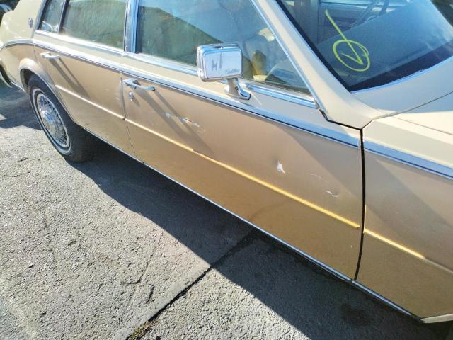 Photo 9 from auction – 1985 CADILLAC SEVILLE with VIN 1G6KS6983FE812423