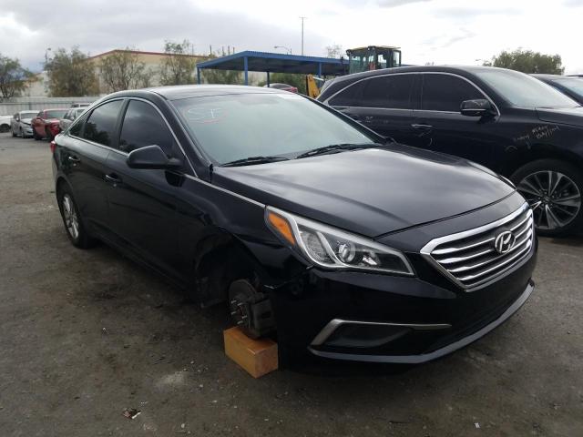 HYUNDAI SONATA SE 2016 with VIN 5NPE24AF5GH394621 - Photo from auction