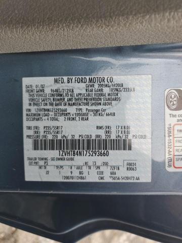 Photo 10 from auction – 2007 FORD MUSTANG with VIN 1ZVHT84N175293660