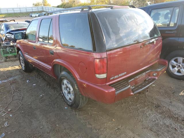Photo 3 from auction – 2002 CHEVROLET BLAZER with VIN 1GNDT13W12K211107