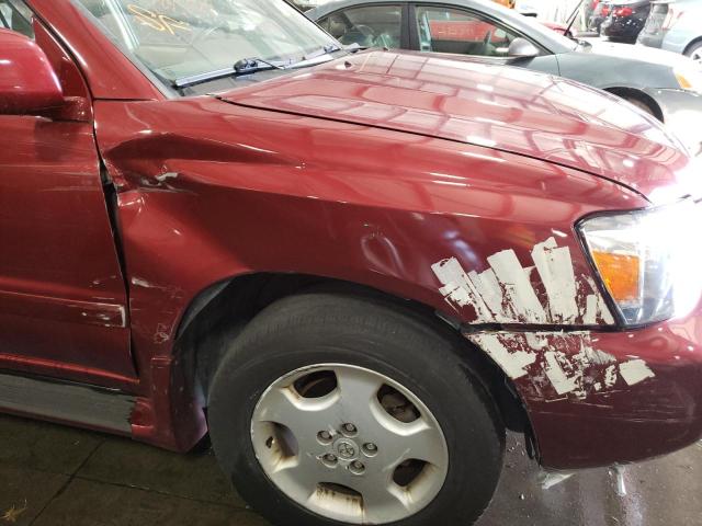 Photo 9 from auction – 2007 TOYOTA HIGHLANDER with VIN JTEEP21A070216960