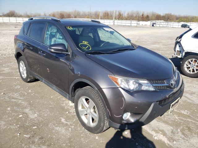 TOYOTA RAV4 XLE 2014 with VIN 2T3RFREV7EW215425 - Photo from auction