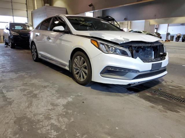 HYUNDAI SONATA SPO 2017 with VIN 5NPE34AF2HH458998 - Photo from auction