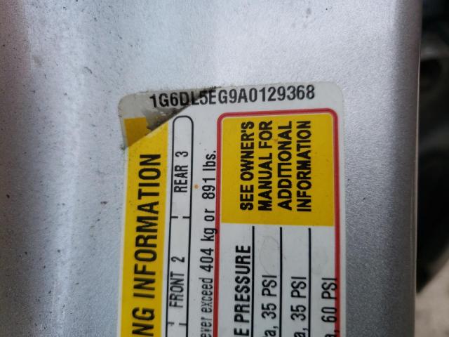 Photo 10 from auction – 2010 CADILLAC CTS PERFOR with VIN 1G6DL5EG9A0129368