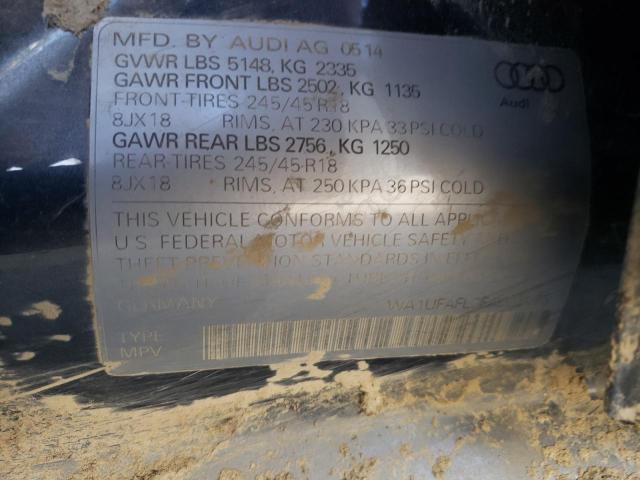Photo 10 from auction – 2015 AUDI A4 ALLROAD with VIN WA1UFAFL3FA002975