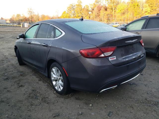 Photo 3 from auction – 2015 CHRYSLER 200 C with VIN 1C3CCCCG7FN627471