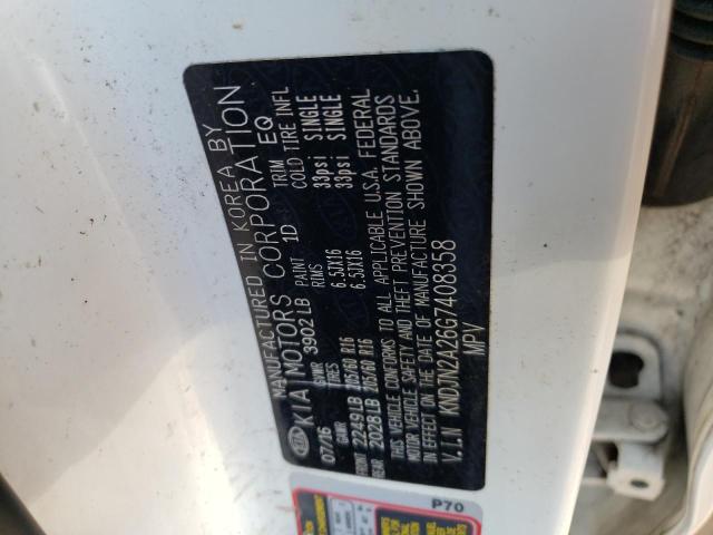Photo 10 from auction – 2016 KIA SOUL with VIN KNDJN2A26G7408358