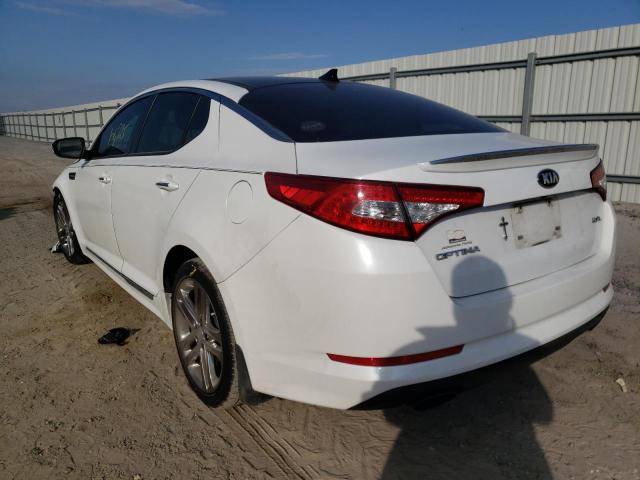 Photo 3 from auction – 2013 KIA OPTIMA SX with VIN 5XXGR4A60DG159913