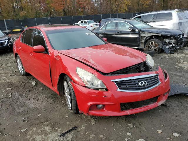 INFINITI G37 2012 with VIN JN1CV6ARXCM679306 - Photo from auction