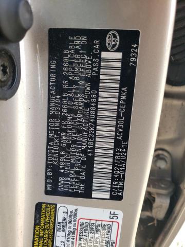 Photo 10 from auction – 2004 TOYOTA CAMRY LE with VIN 4T1BE32K74U884880