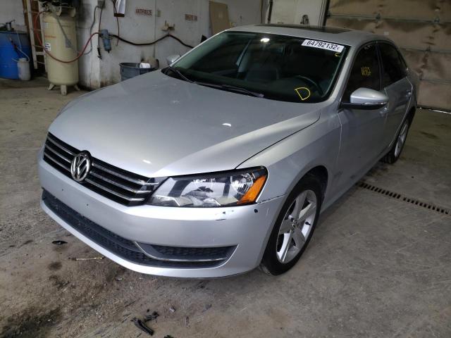 Photo 2 from auction – 2012 VOLKSWAGEN PASSAT SE with VIN 1VWBP7A37CC091368