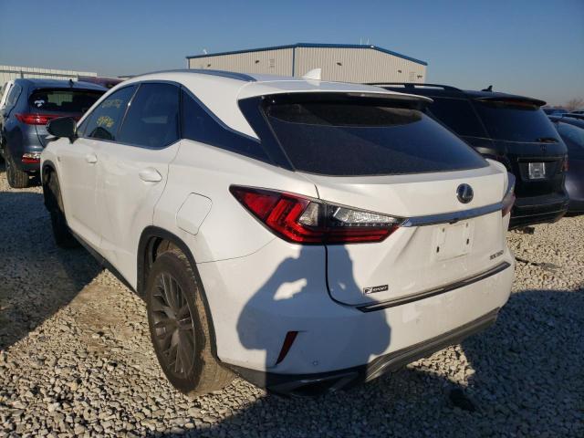 Photo 3 from auction – 2016 LEXUS RX 350 BAS with VIN 2T2BZMCA0GC032680
