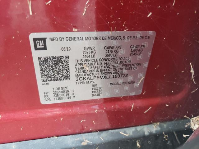 Photo 10 from auction – 2020 GMC TERRAIN SL with VIN 3GKALPEVXLL100773