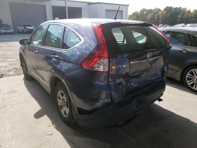 Photo 3 from auction – 2014 HONDA CR-V LX with VIN 2HKRM3H33EH511823