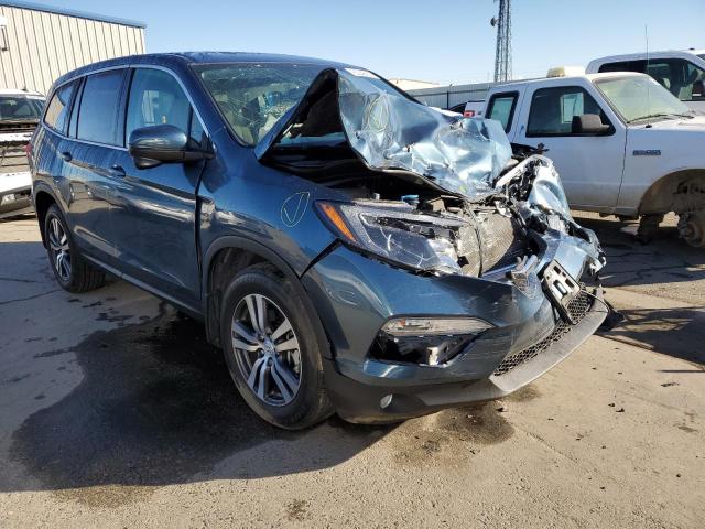 HONDA PILOT EXL 2017 with VIN 5FNYF5H59HB043196 - Photo from auction