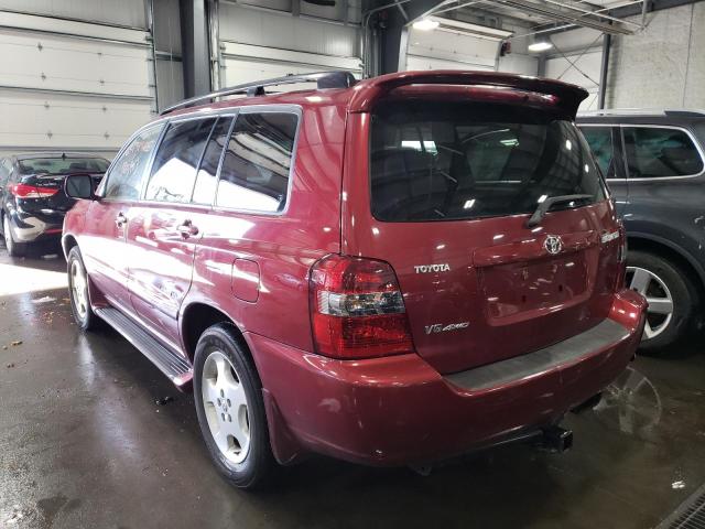 Photo 3 from auction – 2007 TOYOTA HIGHLANDER with VIN JTEEP21A070216960