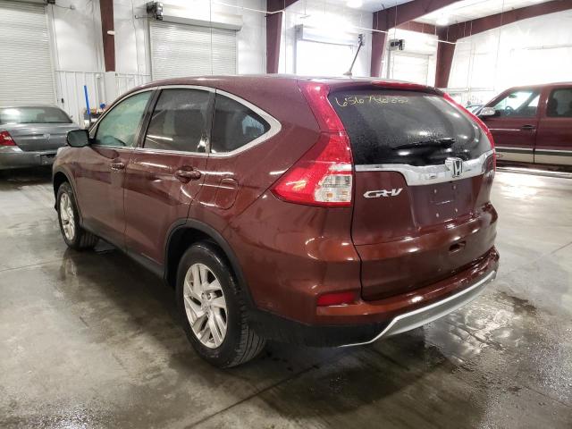 Photo 3 from auction – 2016 HONDA CR-V EX with VIN 5J6RM4H56GL020677