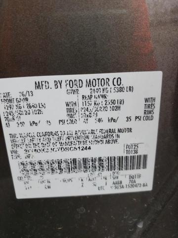 Photo 10 from auction – 2013 FORD EDGE SEL with VIN 2FMDK3JC7DBC61244