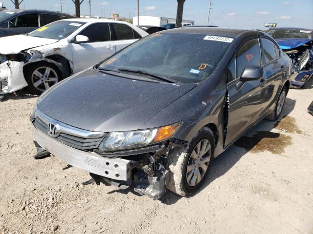 Photo 2 from auction – 2012 HONDA CIVIC LX with VIN 19XFB2F50CE317923