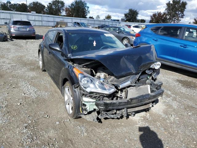 HYUNDAI VELOSTER 2015 with VIN KMHTC6AD4FU239668 - Photo from auction