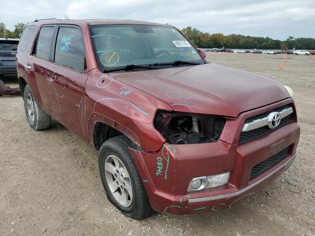 TOYOTA 4RUNNER SR 2011 with VIN JTEZU5JR2B5014599 - Photo from auction