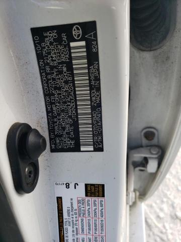 Photo 10 from auction – 2010 TOYOTA PRIUS with VIN JTDKN3DU5A0241871