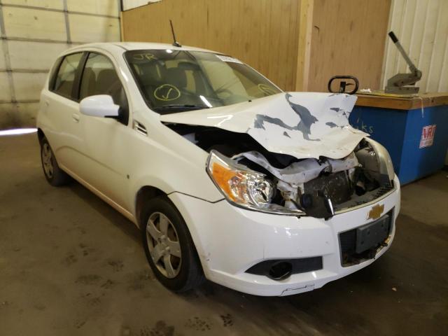 CHEVROLET AVEO LS 2009 with VIN KL1TD66E89B632664 - Photo from auction