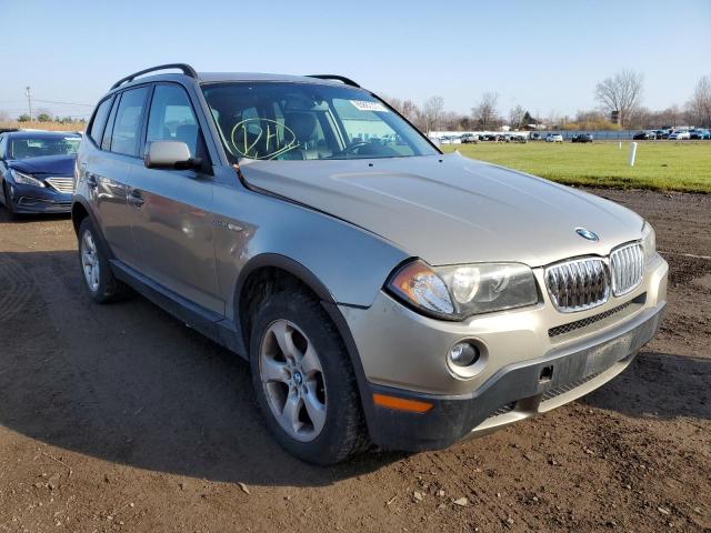 BMW X3 3.0SI 2007 with VIN WBXPC93467WF28910 - Photo from auction