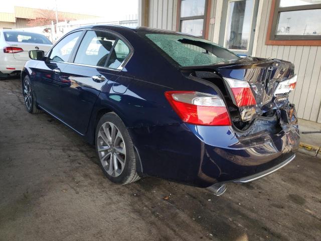 Photo 3 from auction – 2015 HONDA ACCORD SPO with VIN 1HGCR2F5XFA034260