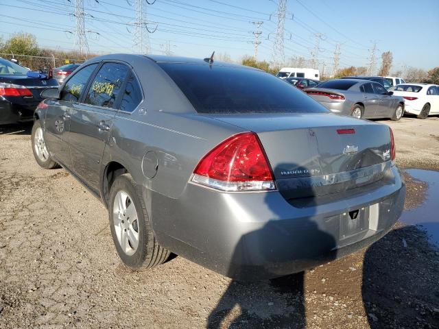 Photo 3 from auction – 2008 CHEVROLET IMPALA LS with VIN 2G1WB58K781375285