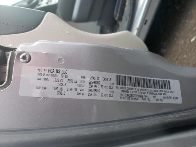 Photo 10 from auction – 2019 DODGE GRAND CARA with VIN 2C4RDGBG2KR790408