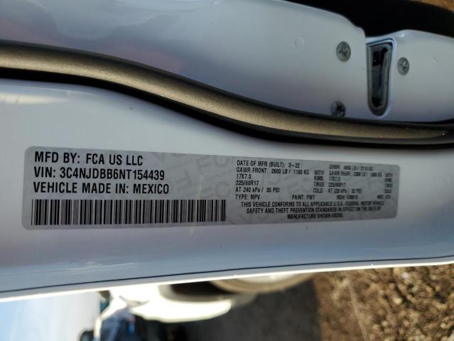 Photo 10 from auction – 2022 JEEP COMPASS LA with VIN 3C4NJDBB6NT154439