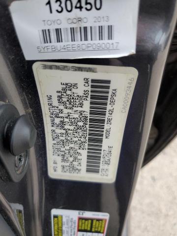 Photo 10 from auction – 2013 TOYOTA COROLLA BA with VIN 5YFBU4EE8DP090017