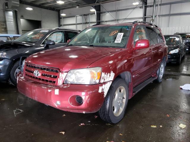 Photo 2 from auction – 2007 TOYOTA HIGHLANDER with VIN JTEEP21A070216960